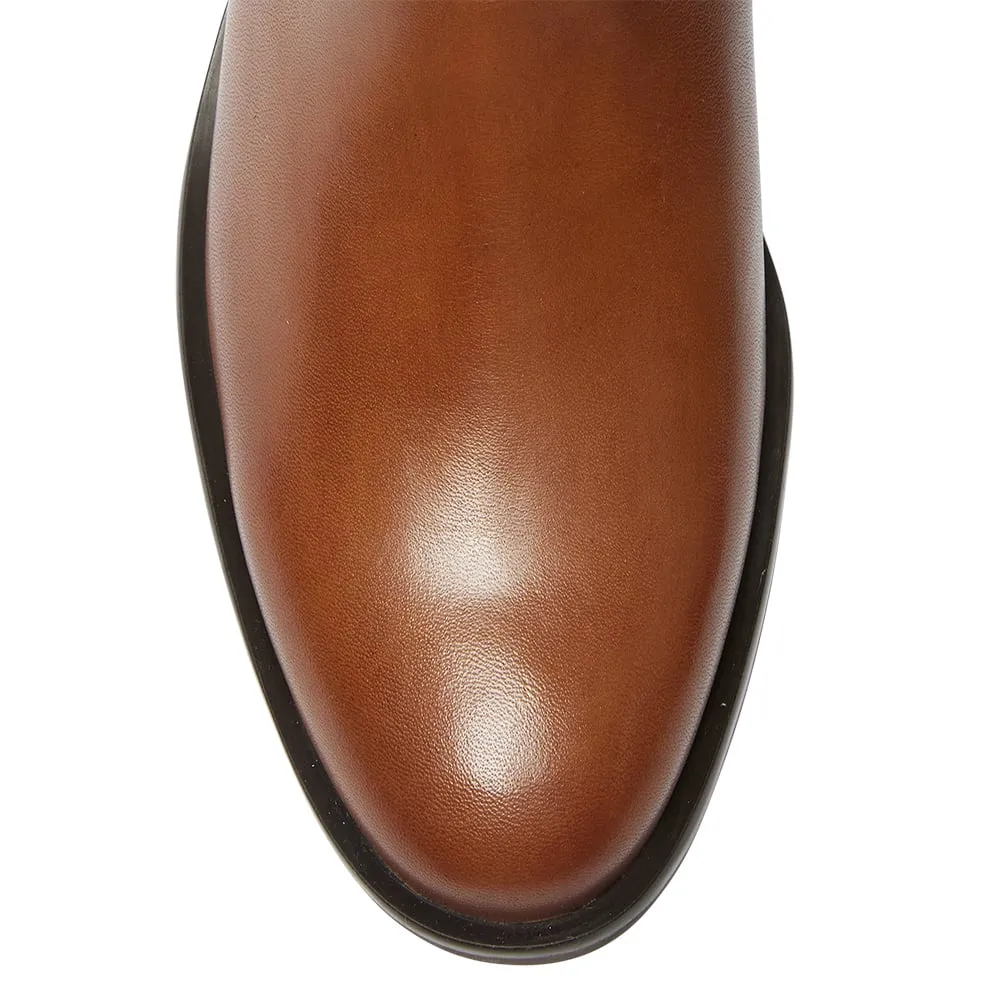 Adam Boot in Mid Brown Leather