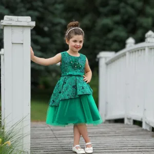 Adelaide Dress - Forest Green