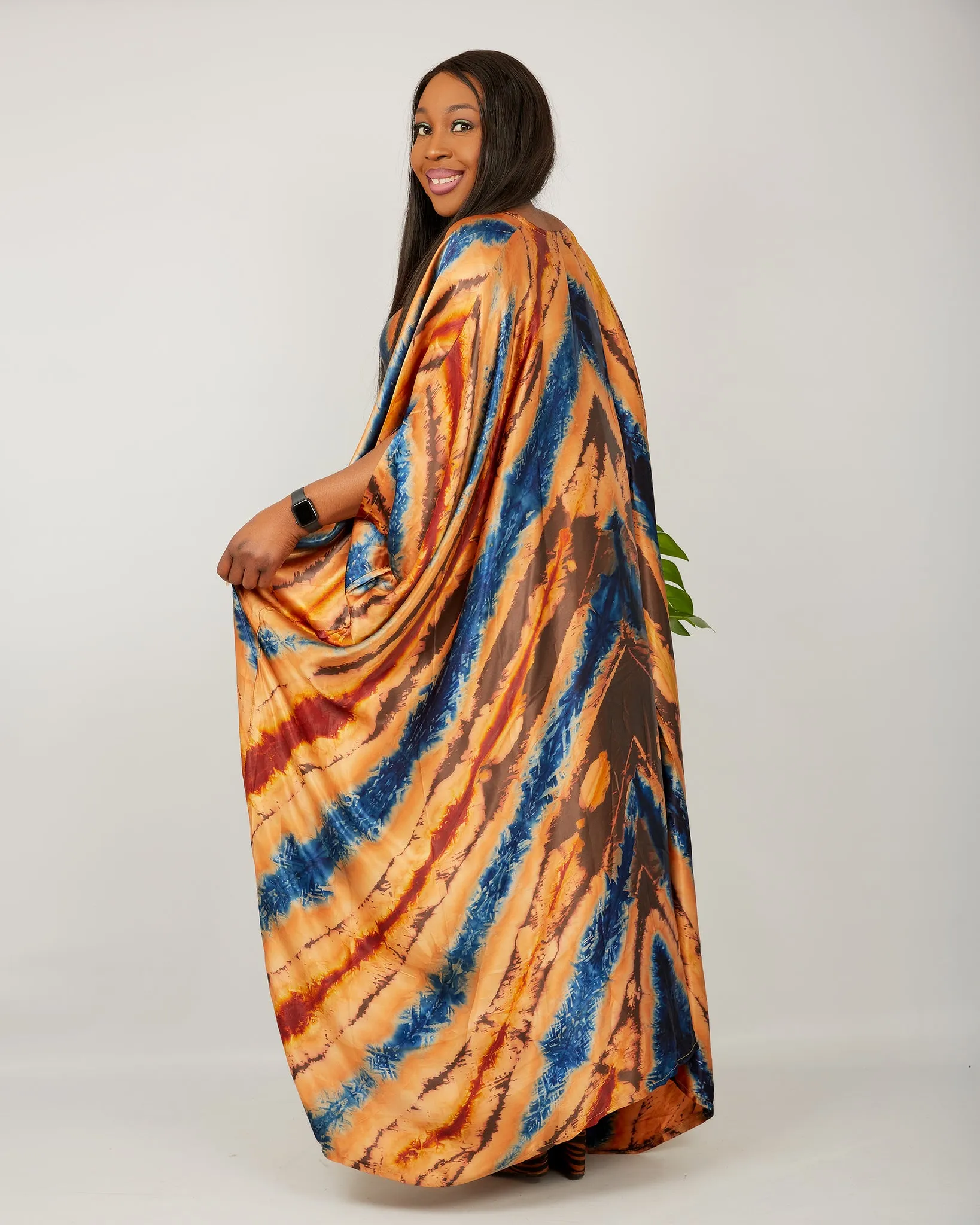 African Kaftan Boubou Bubu Maxi Dress - Kumassi