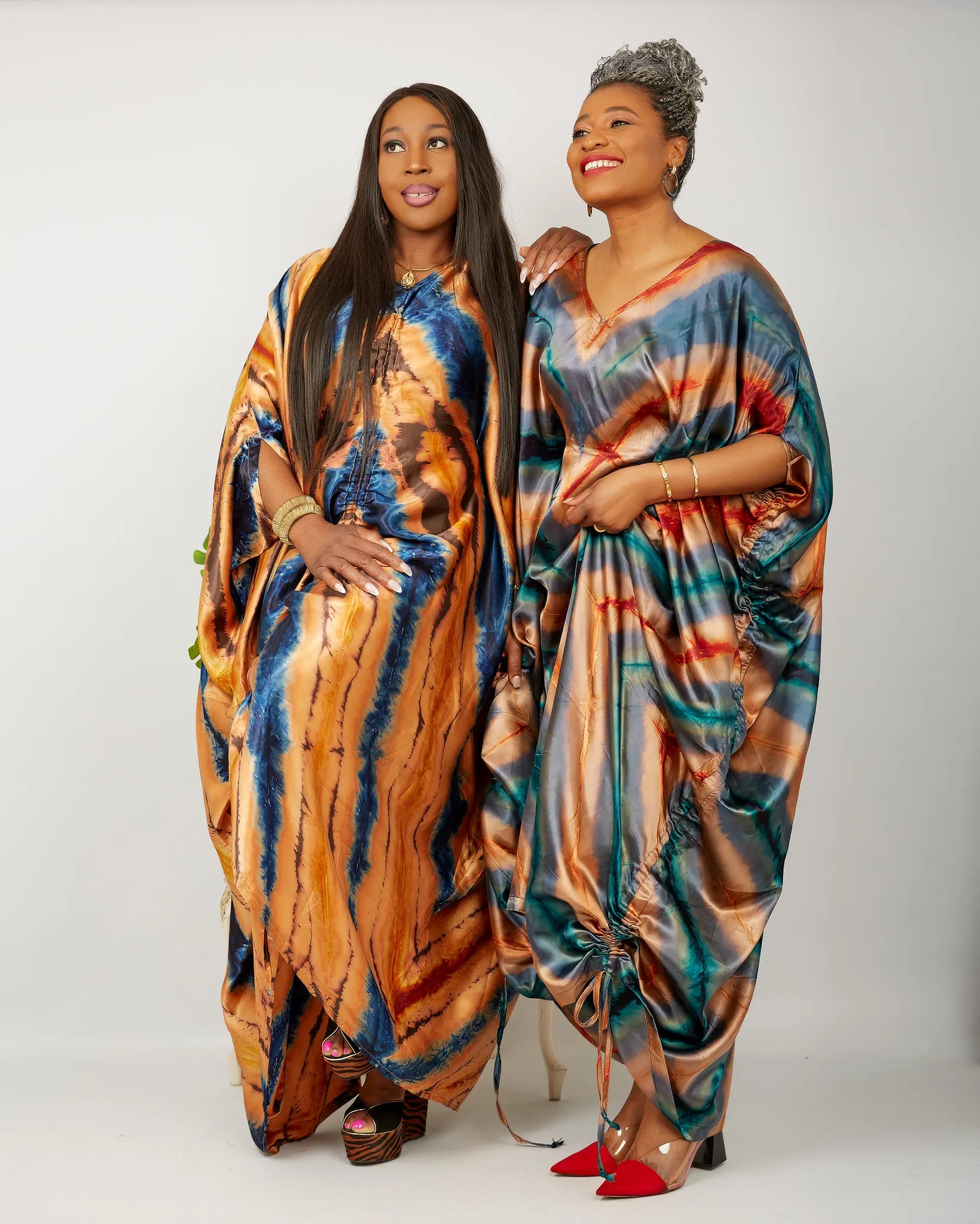 African Kaftan Boubou Bubu Maxi Dress - Kumassi