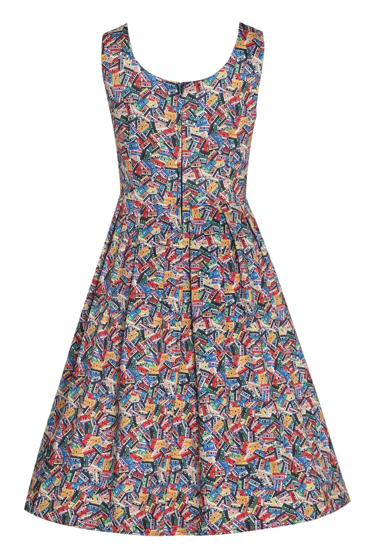 Amanda Cassette Swing Dress