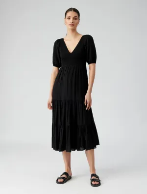 Amy Tiered Midi Dress