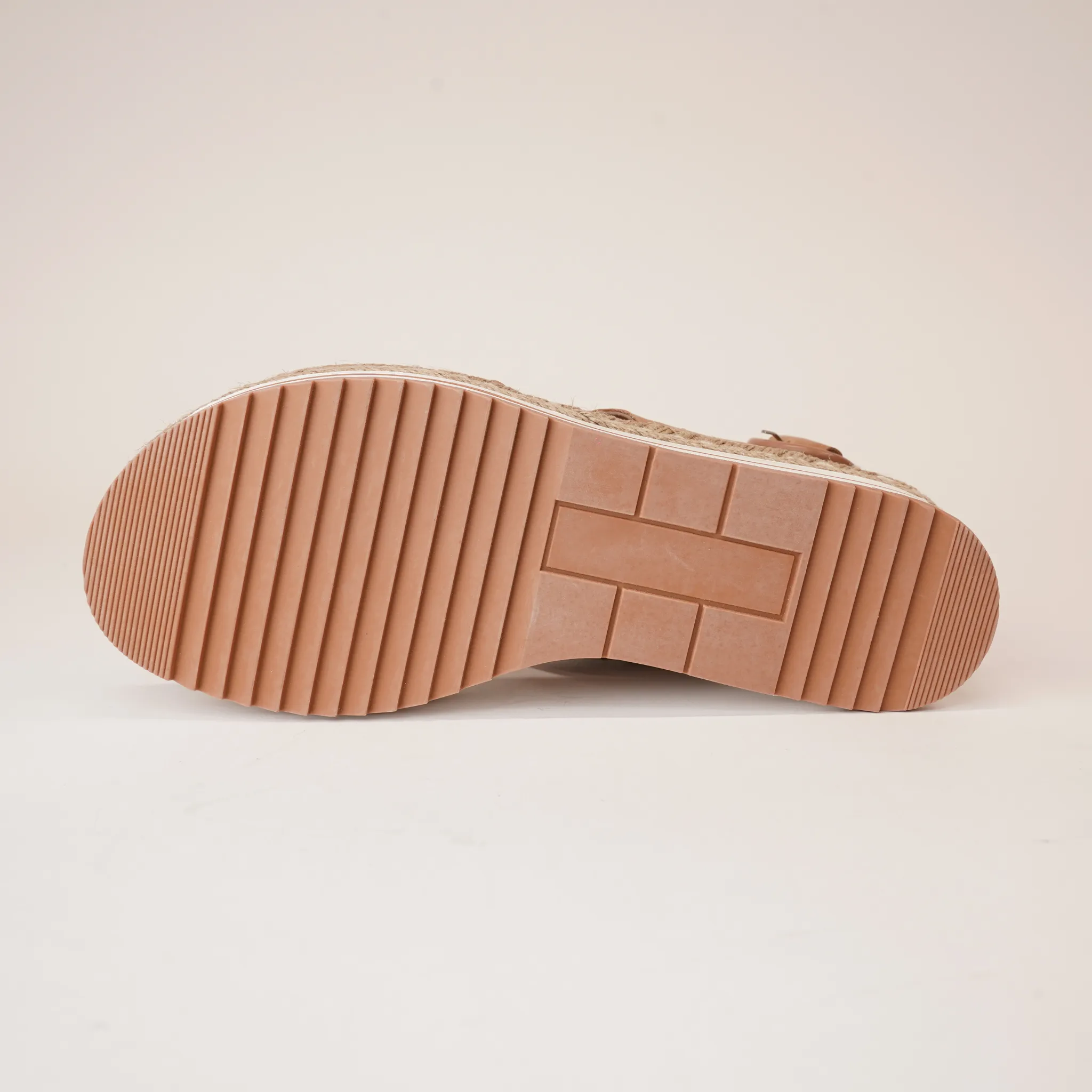 Atha Dark Tan Leather Sandals