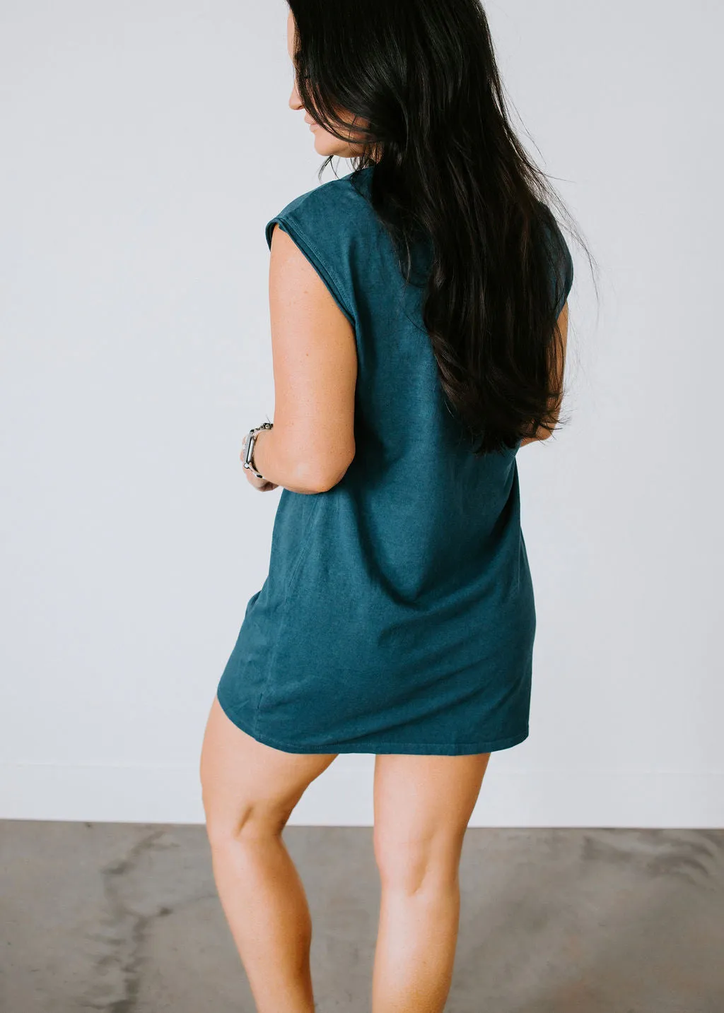 Bethany Sleeveless Tee Dress