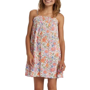 Billabong Youth Sunshine Fun Flowy Mini Dress