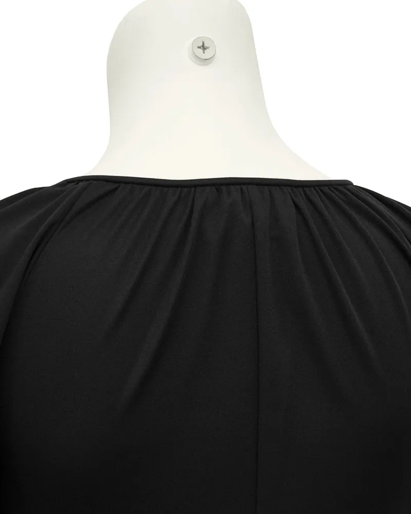 Black Keyhole Dress