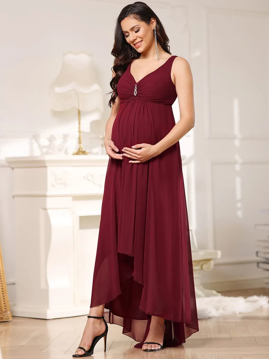 Boho Maternity Maxi Dress