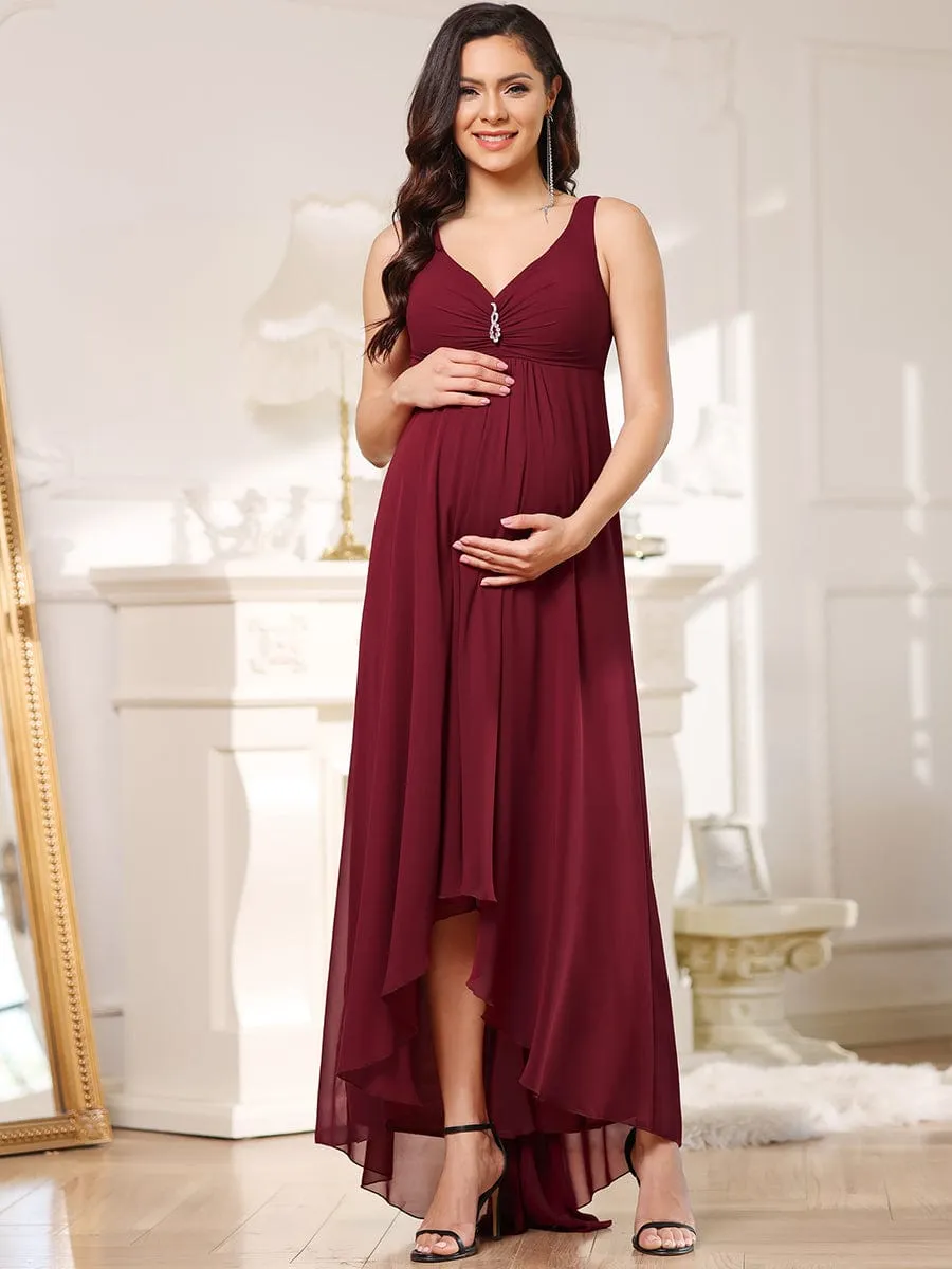 Boho Maternity Maxi Dress