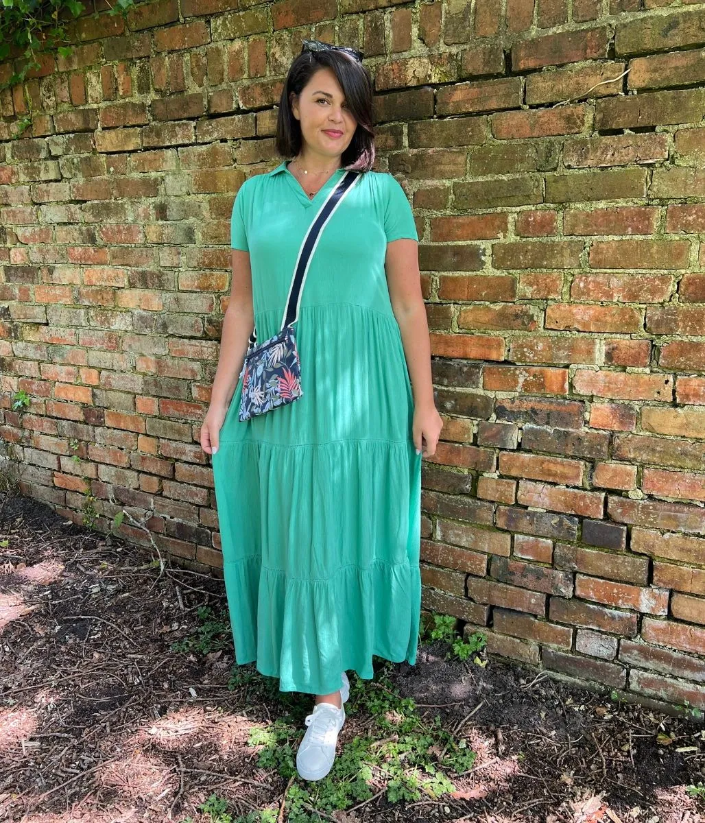 Brakeburn Green Wynn Maxi Dress