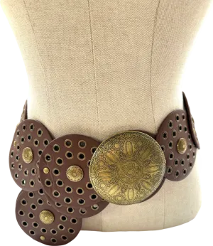 Brown Decorative Belt One Size