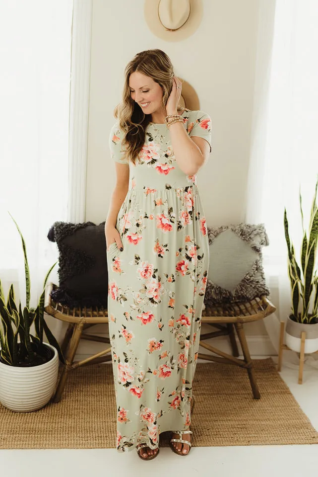 Buttery Floral Maxi