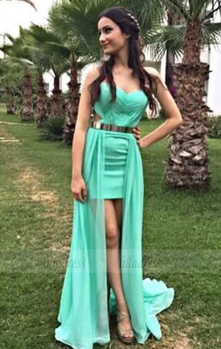 Charming Prom Dress, Chiffon Long Prom Dresses, Sexy Sleeveless Evening Dress