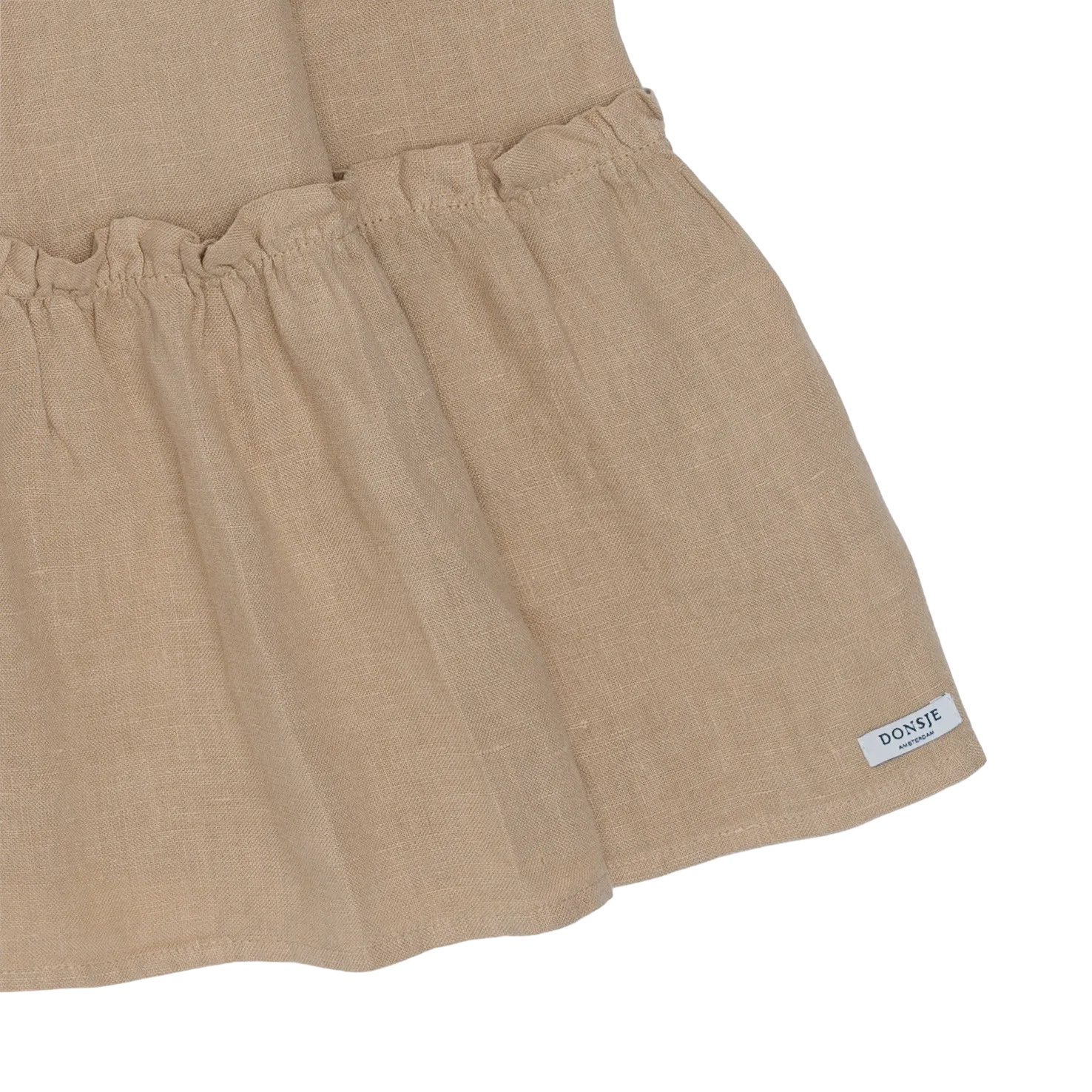 Janne Linen Dress | Latte