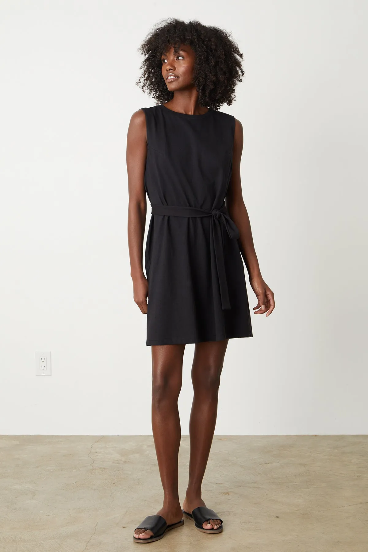 LAINE STRUCTURED TANK DRESS