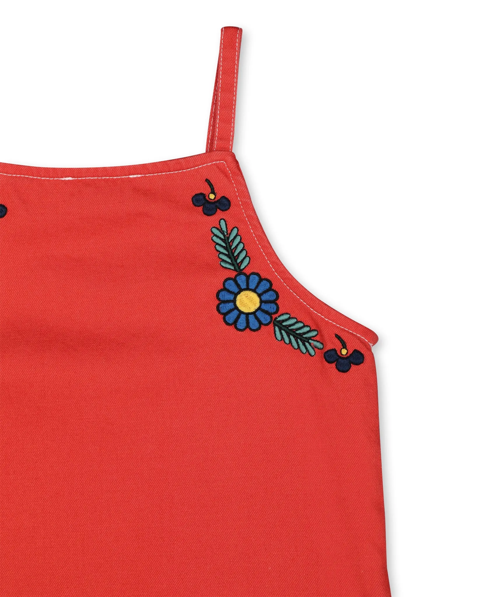 Logo Embroidery Dress