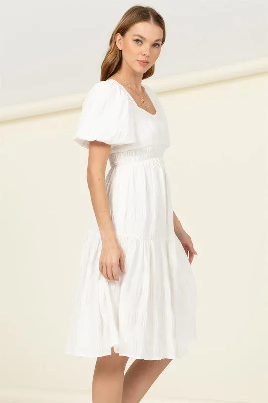 Love Again Tiered Midi Dress