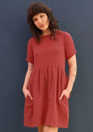 Mabel Dress Marsala