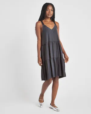 Napa Tiered Solid Dress