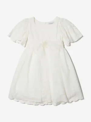 Patachou Girls Embroidered Tulle Dress