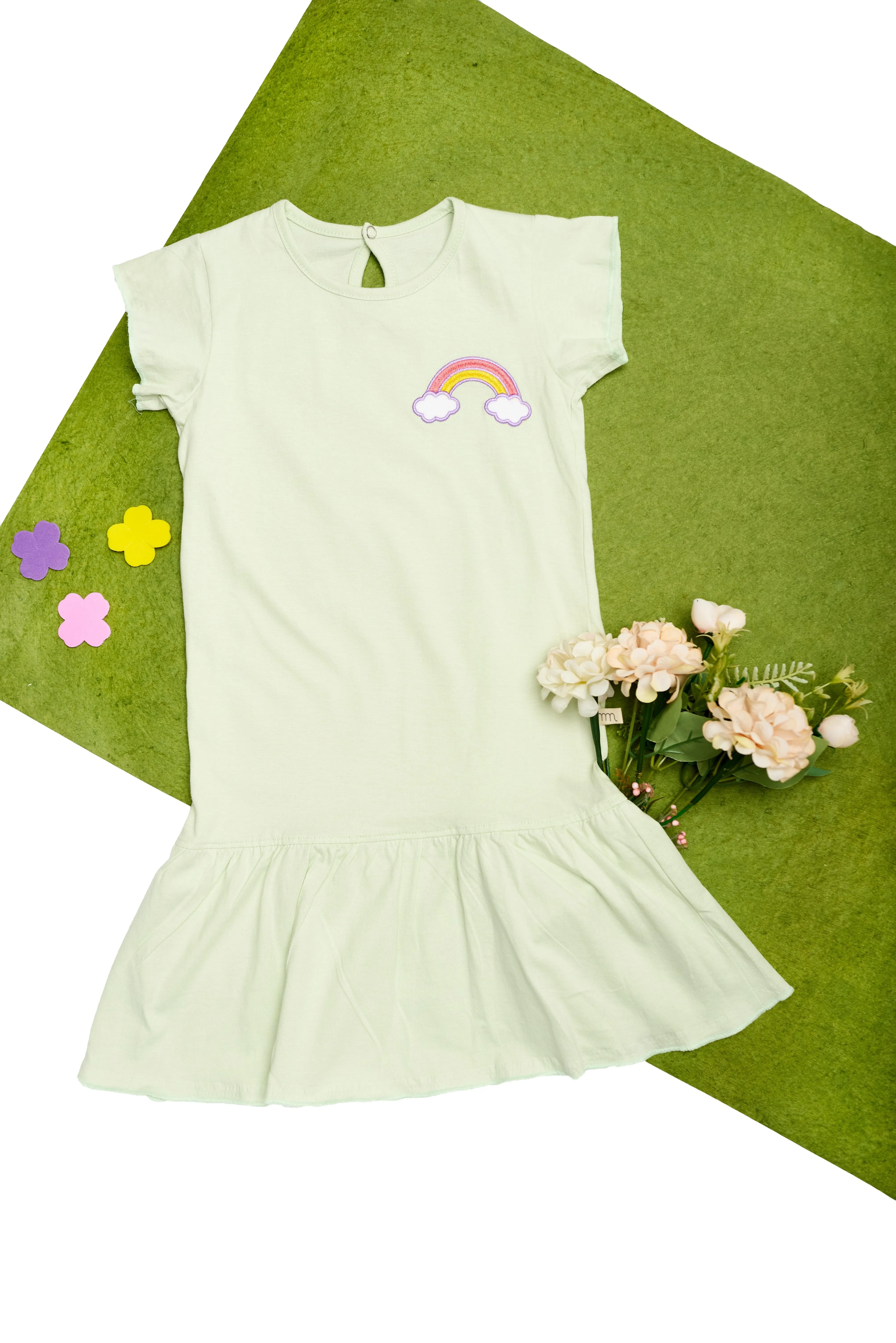 Rainbow Adventure Organic Cotton Dress