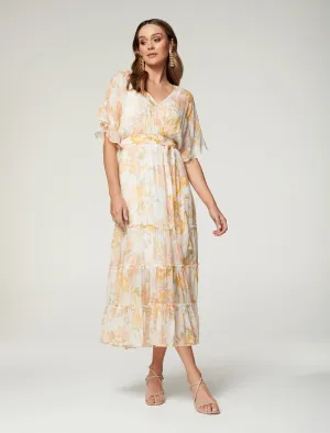 Rosemary Ruffle Midi Dress