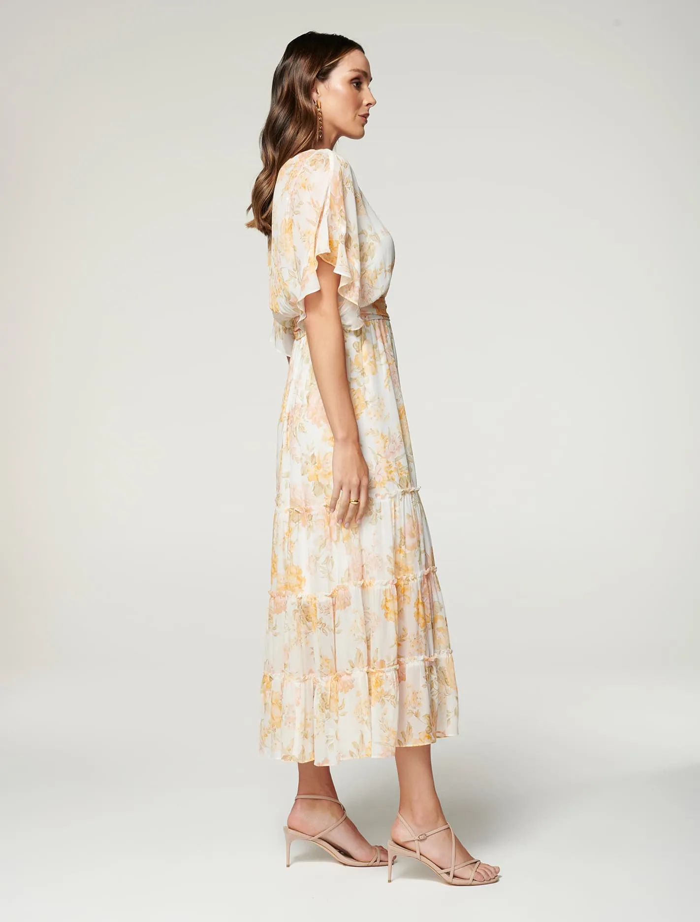 Rosemary Ruffle Midi Dress