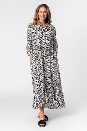 Stella   Gemma - Odette Dress - Tribal Leopard