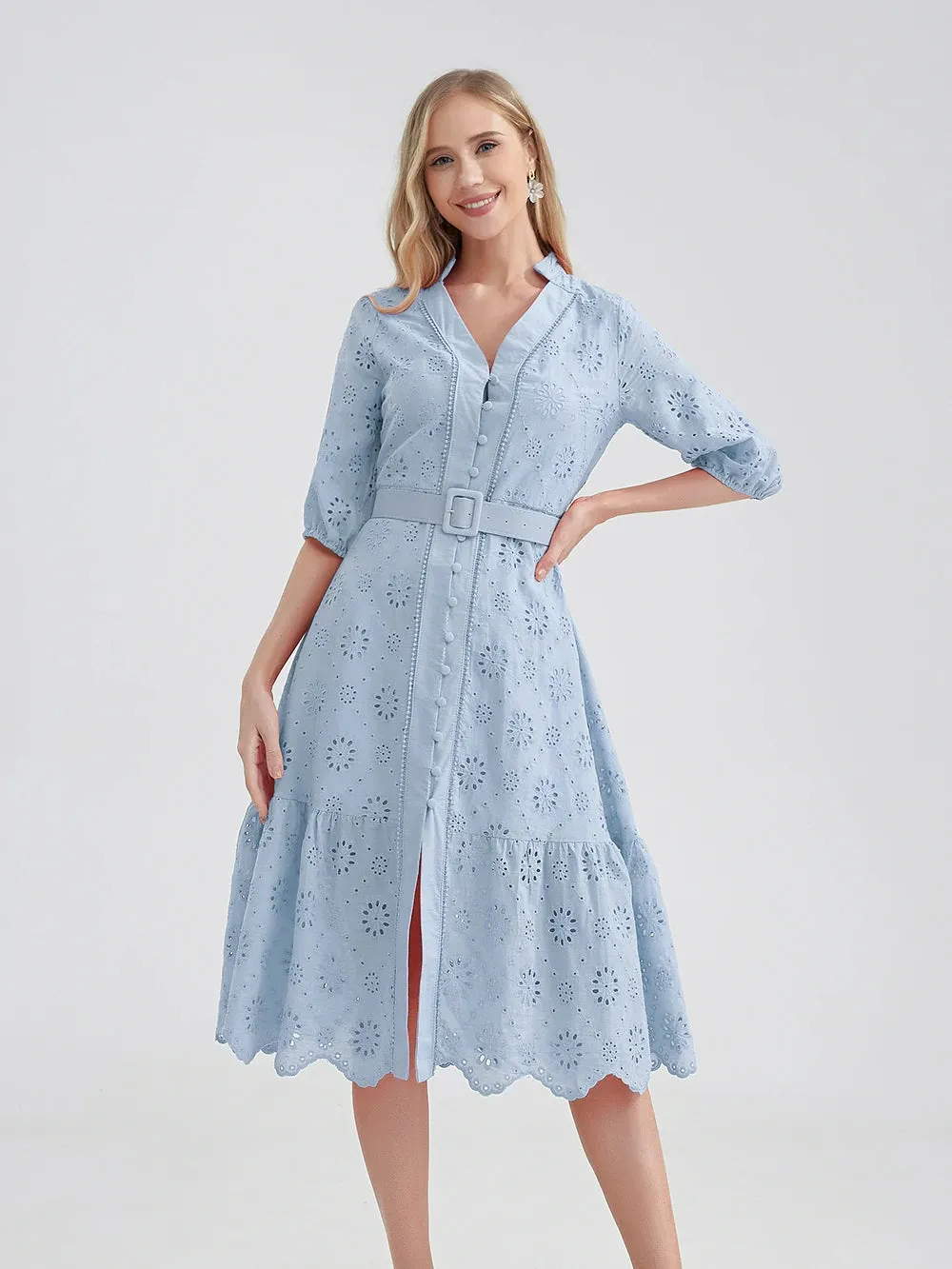 Summer Dress Women Holiday Mini V-Neck Dresses