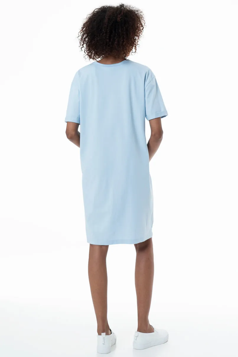 T-Shirt Dress _ 153685 _ Blue