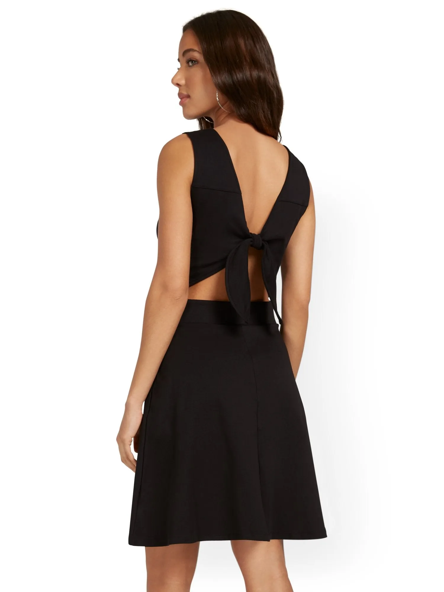 Tall Tie-Back Dress - City Knits