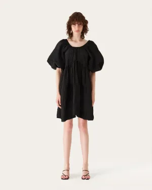 Terry Dress Viscose Blend Black