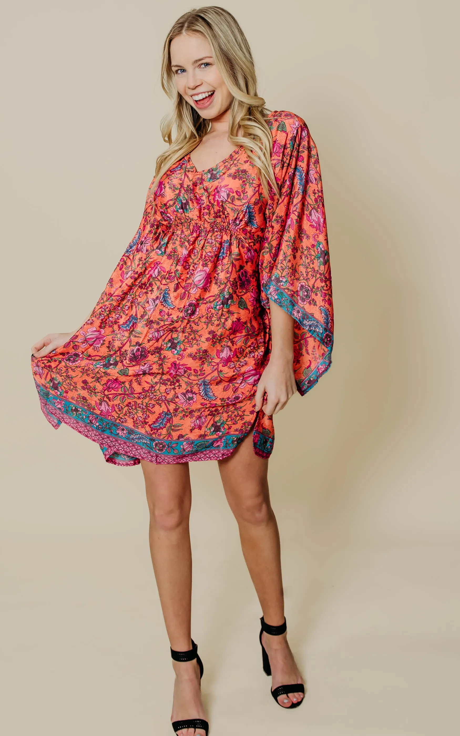 The Elizabeth Kimono Dress - Final Sale*