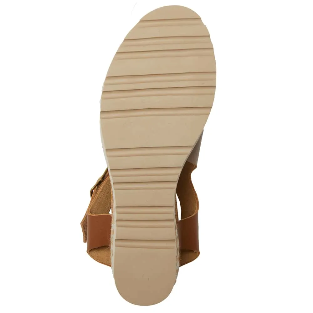 Theo Espadrille in Tan Leather