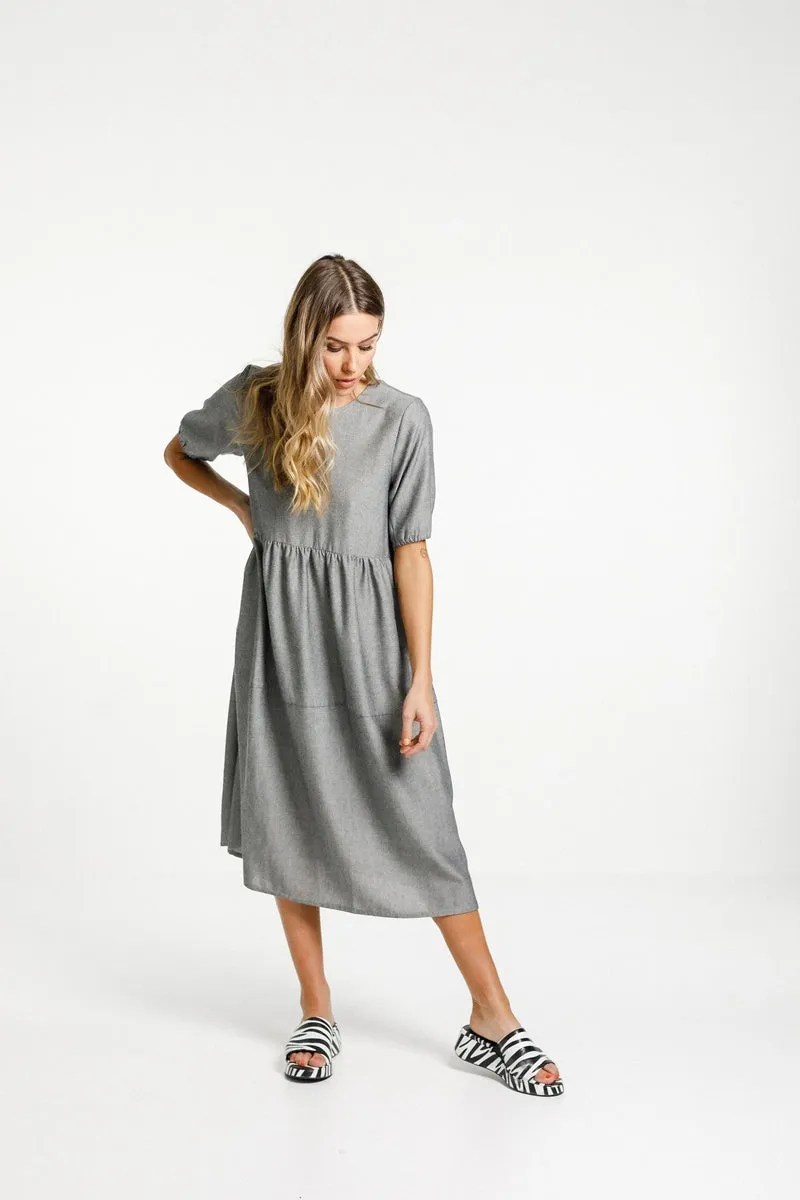 Thing Thing - Leah Dress - Black Static