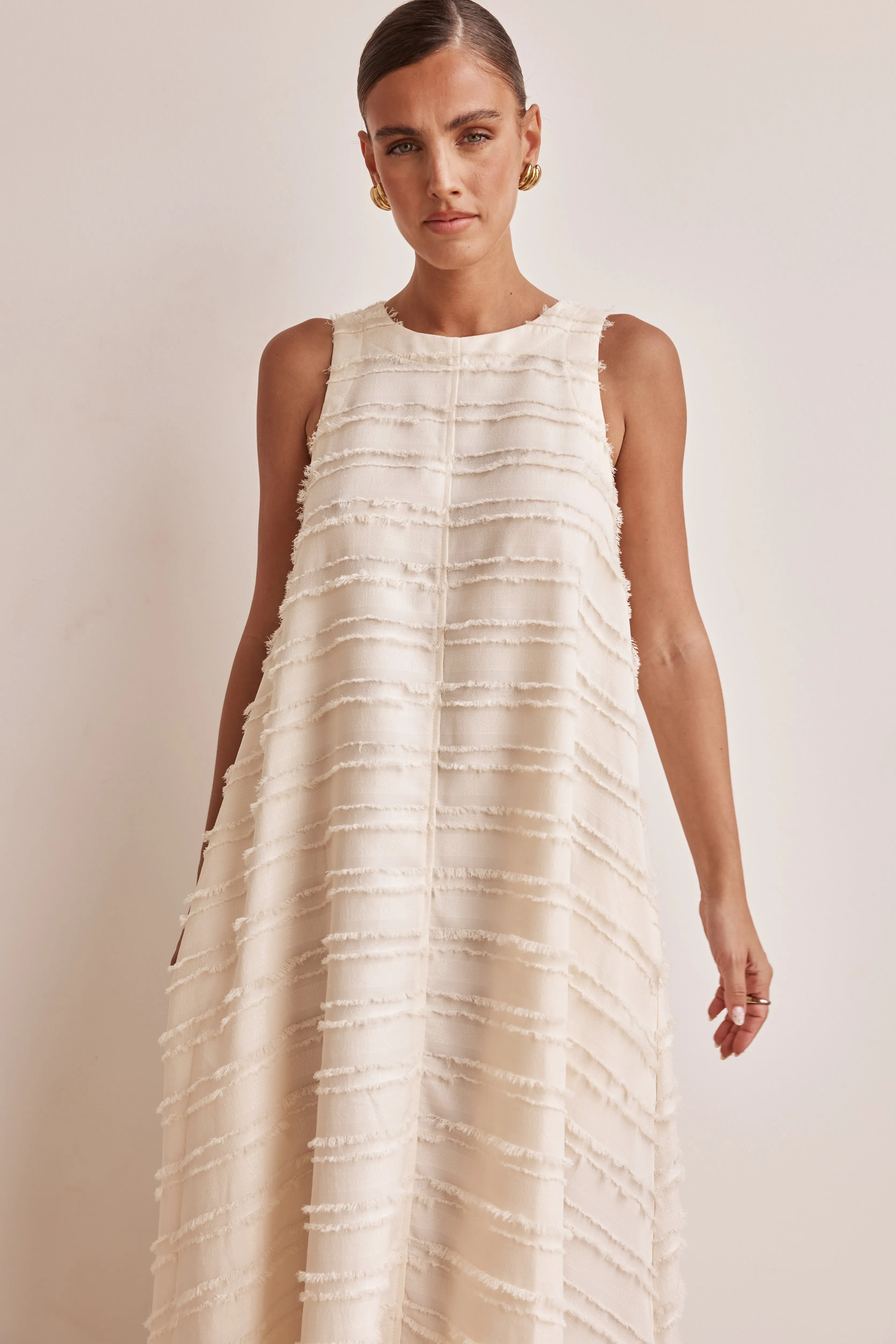 Vesper Maxi Dress (Cream)