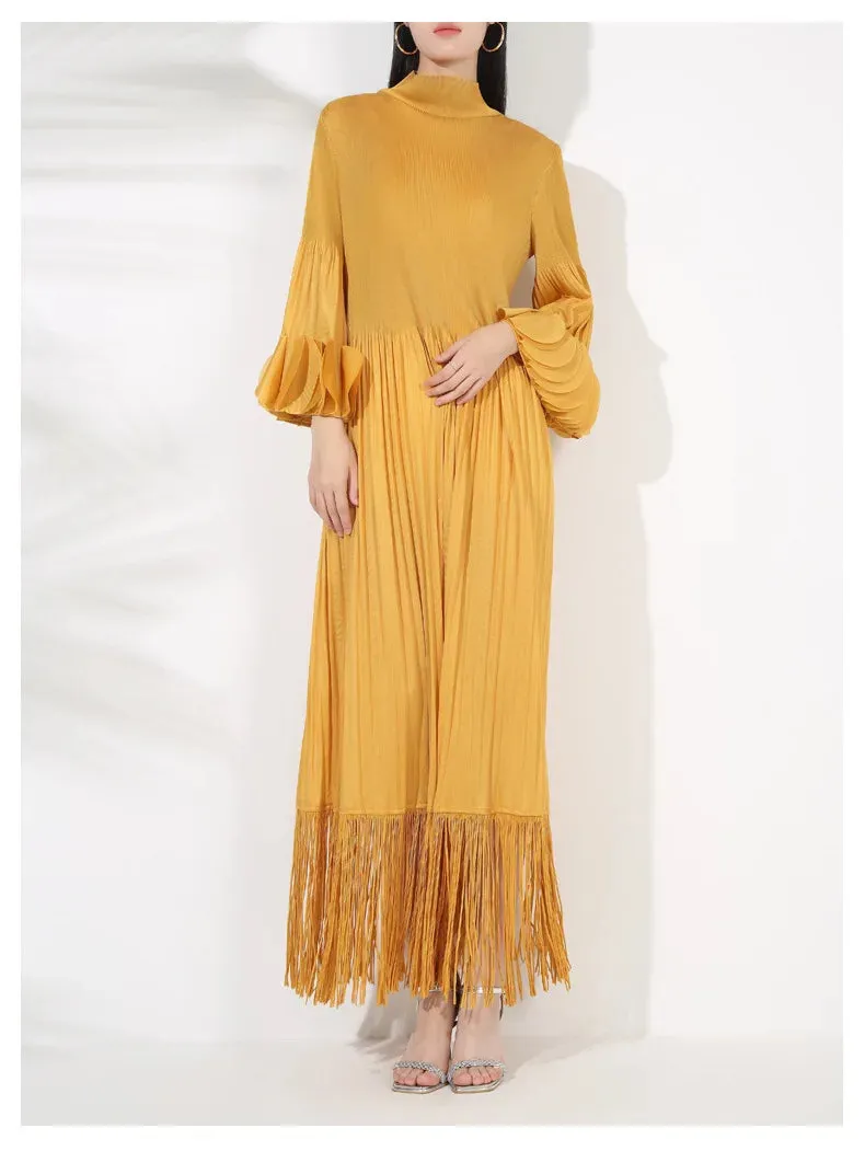 Women's Naira Pleated Maxi Dress