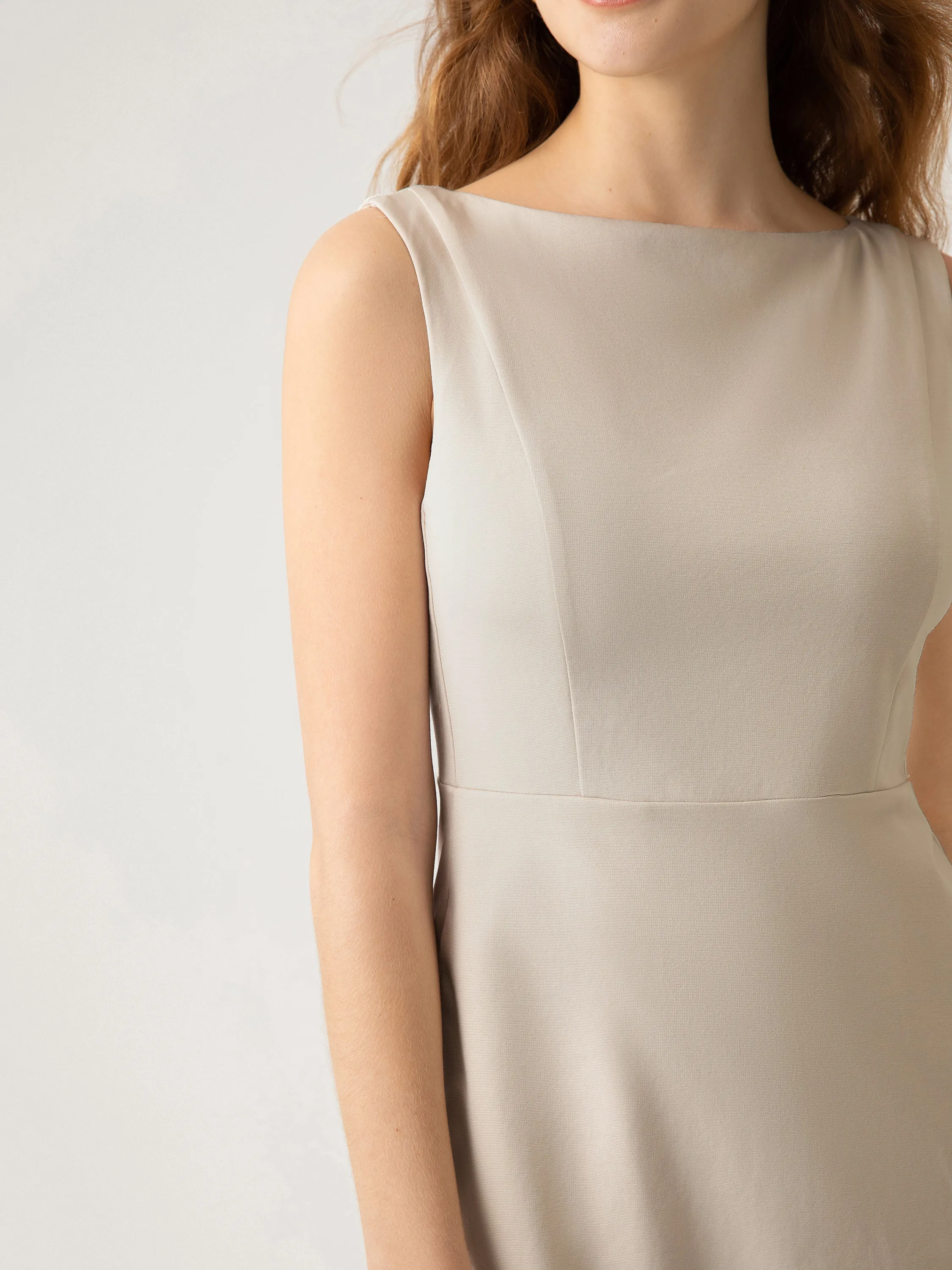 Work-Leisure Boatneck Dress